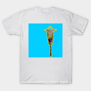 Succulent in Macrame T-Shirt